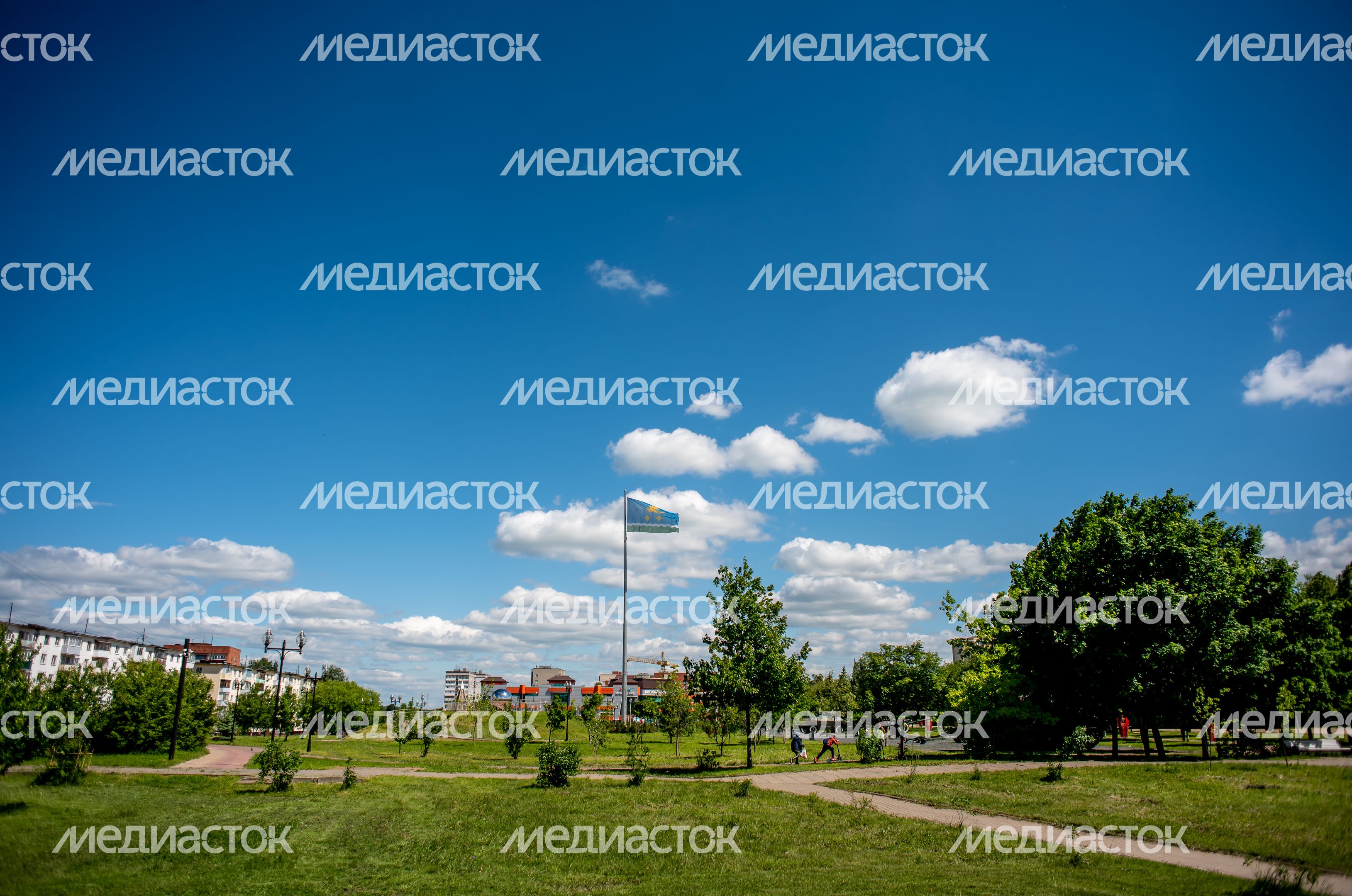 Летние виды города Ступино