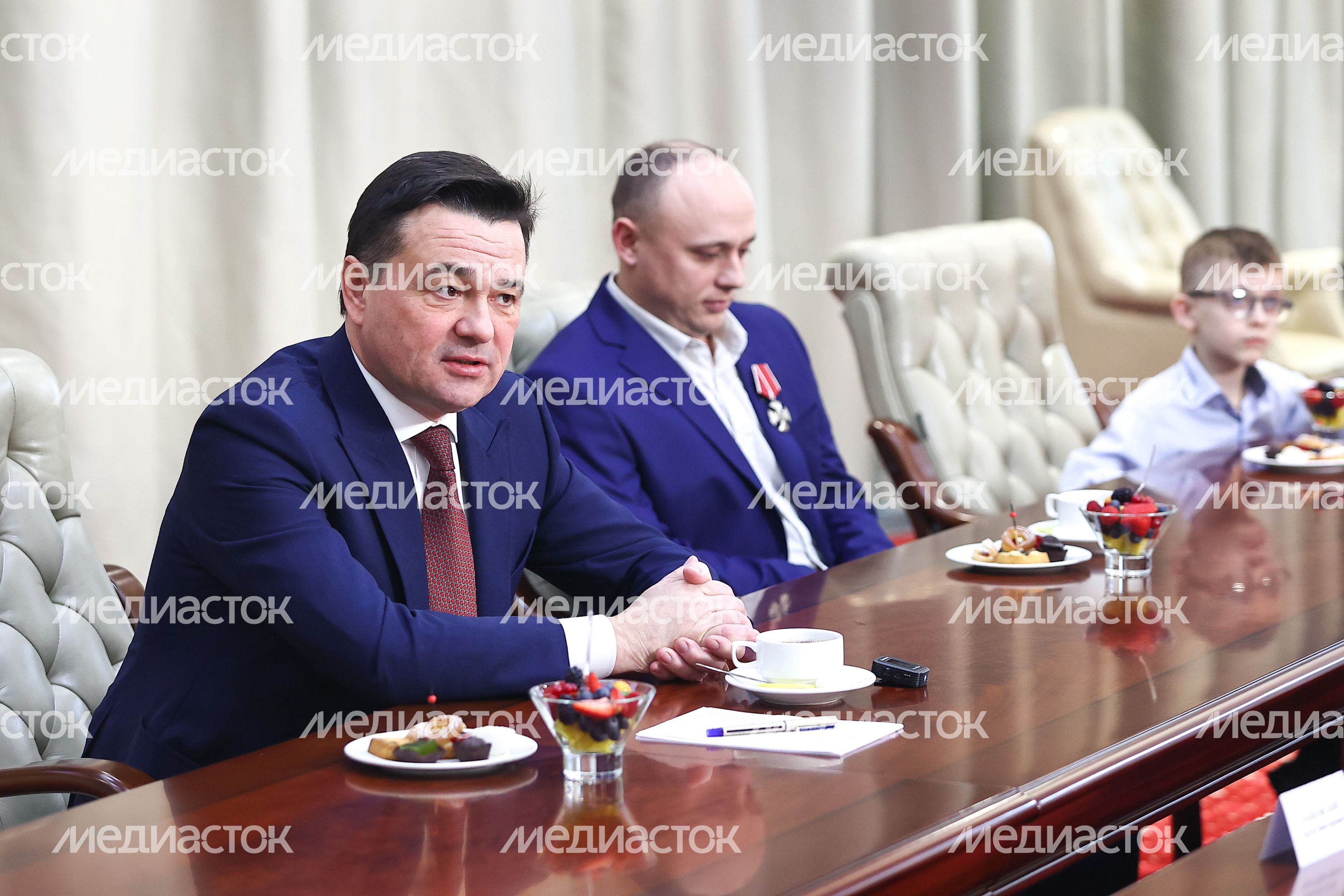 Вручение губернатором Подмосковья государственных наград участникам СВО