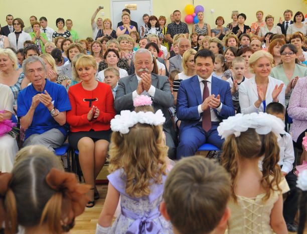 Андрей Воробьев на Дне защиты детей