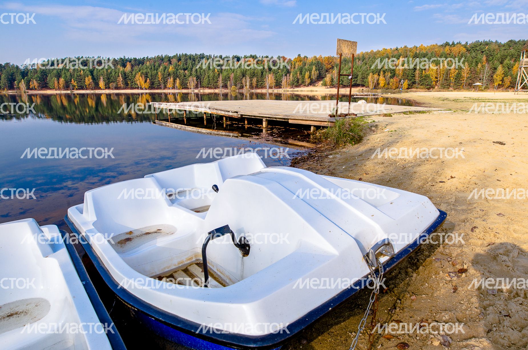 Осенние виды Волкушинского карьера