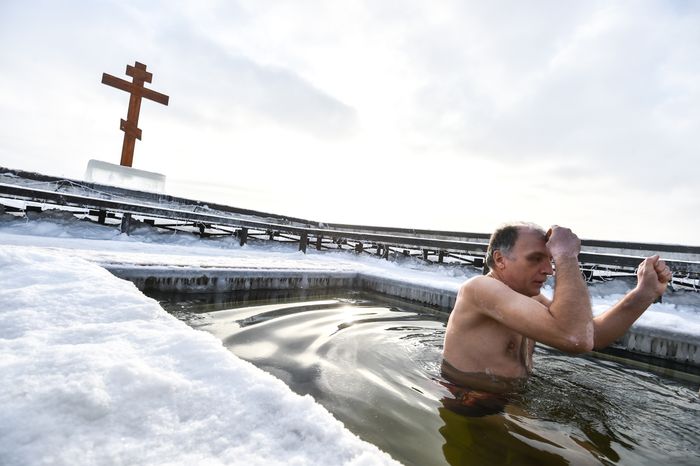 Крещенские купания в Подмосковье