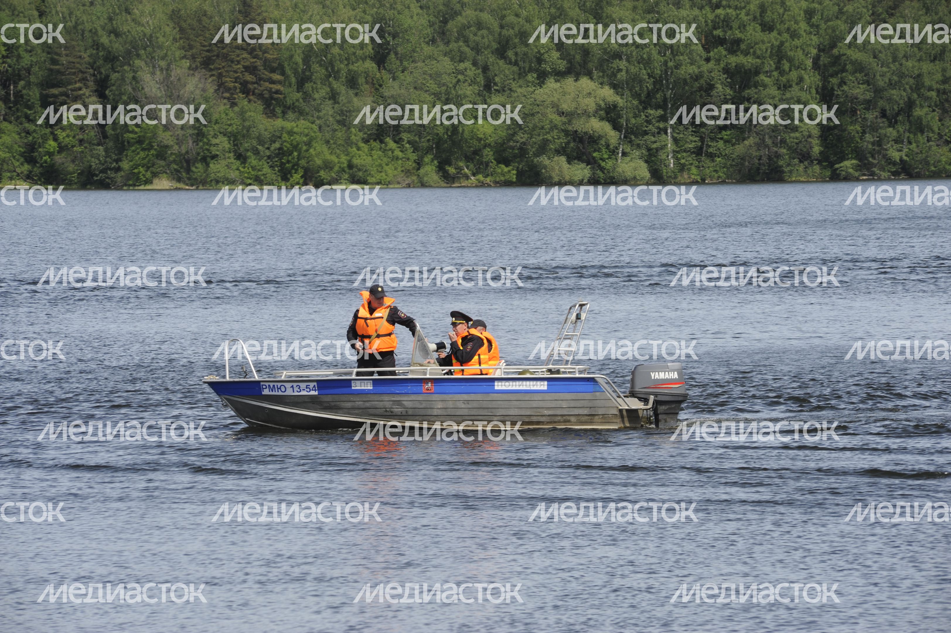 Учения вневедомственной охраны на Учинском водохранилище Учения вневедомственной охраны на Учинском водохранилище