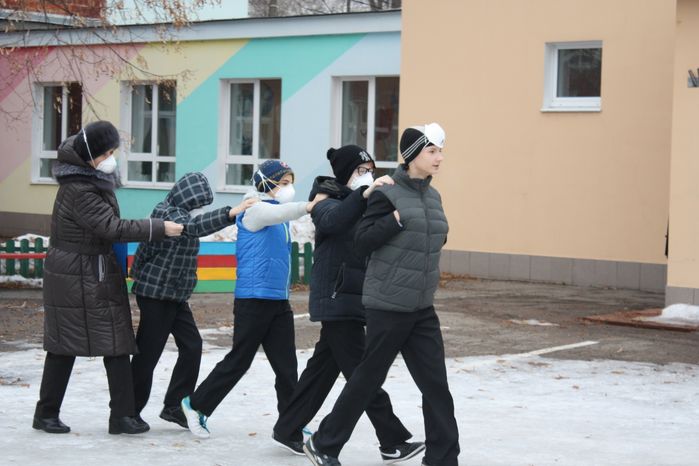Пожарно-тактические учения в Мытищинском детском доме