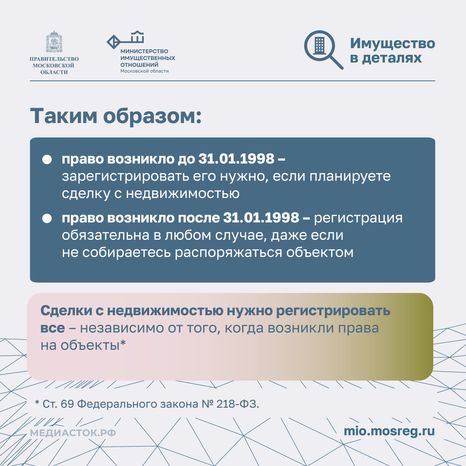 почему недвижимость необходимо регистрировать Квадрат 03