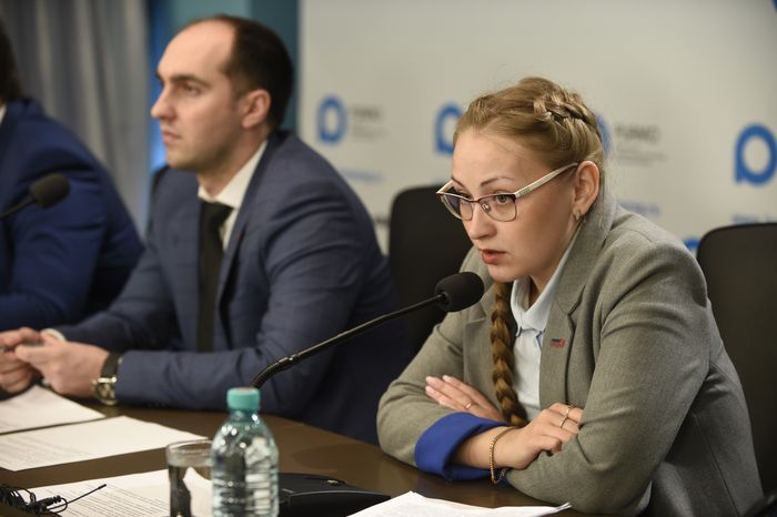 Пресс-конференция по запуску Молодежного избирательного штаба