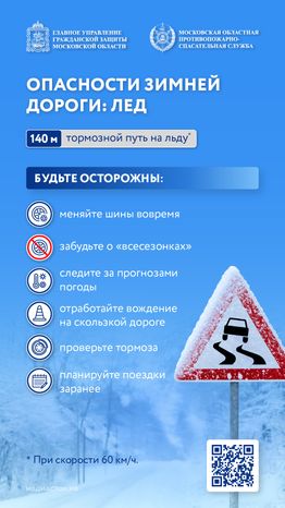 Опасности зимней дороги лед вертикаль 01