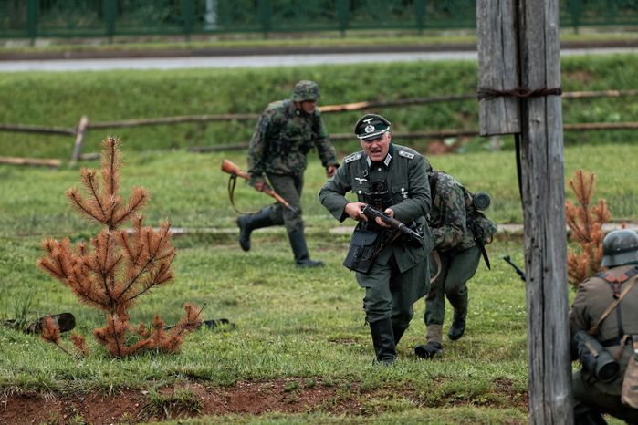 Военно-историческая реконструкция «Первый день войны» у Главного храма ВС РФ в День памяти и скорби