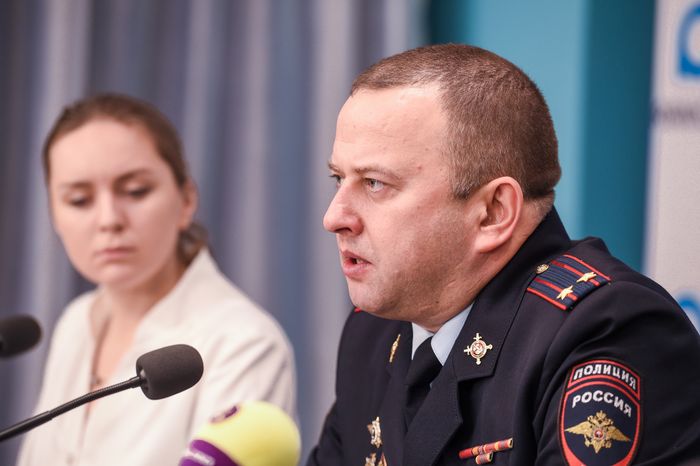 Пресс-конференция по охране порядка на новогодних праздниках в Подмосковье