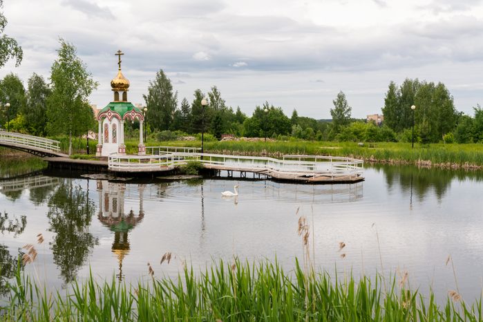 Демьяновский парк в Клину