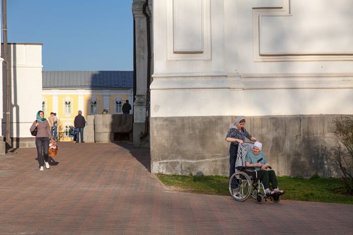 Пасха в Николо-Угрешском монастыре города Дзержинский