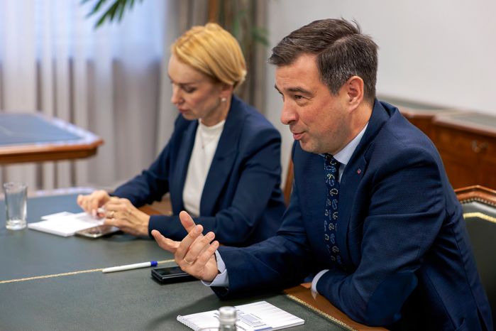 Ректор Государственного университета управления Владимир Строев