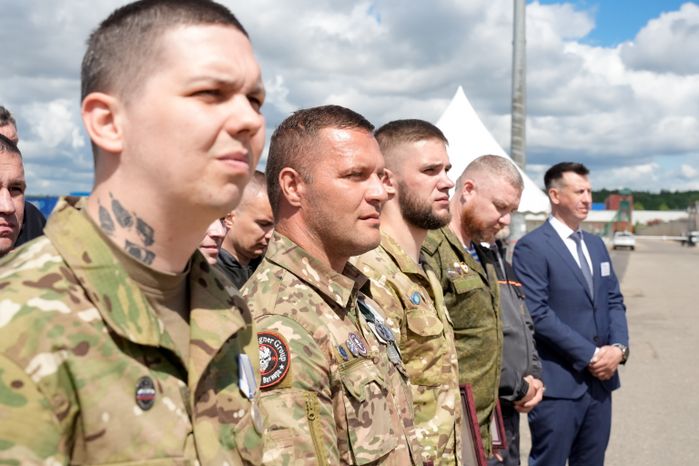 Открытие высокотехнологичного комплекса для досмотра грузовых контейнеров в Чехове