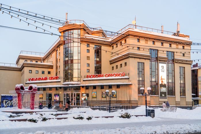 Зимние виды Звенигорода