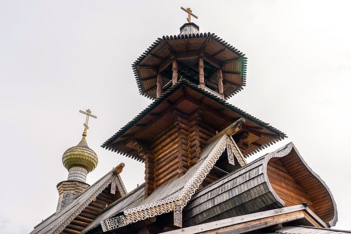 Церковь иконы Божией Матери Игумения горы Афонской в рабочем поселке Северный Талдомского округа