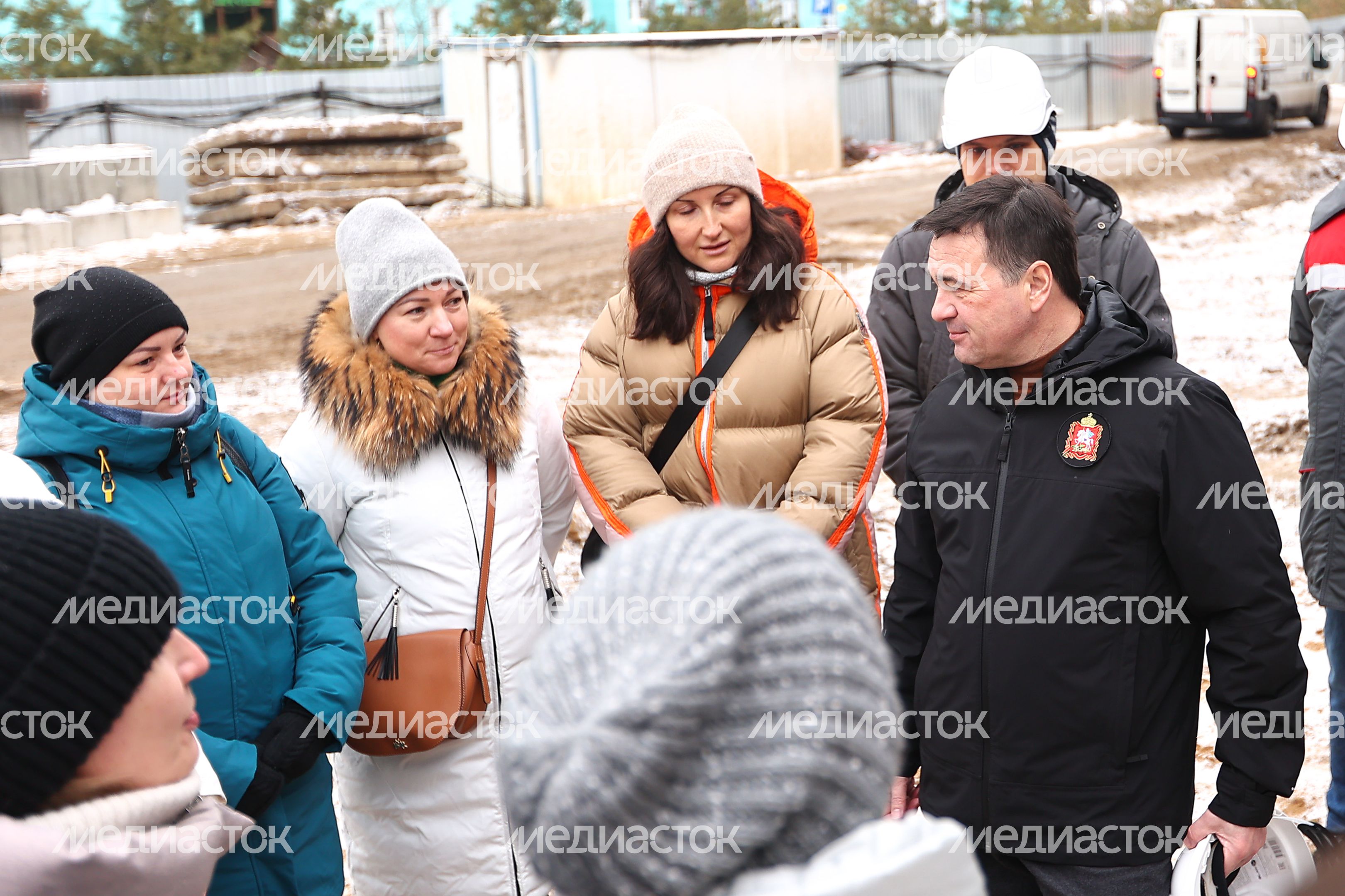 Проверка губернатором образовательного комлекса в Красногорске​