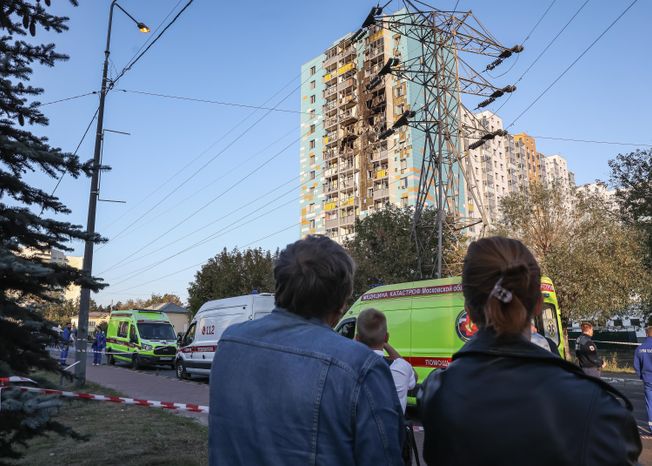 Дом в Раменском г.о., поврежденный в результате атаки украинских дронов