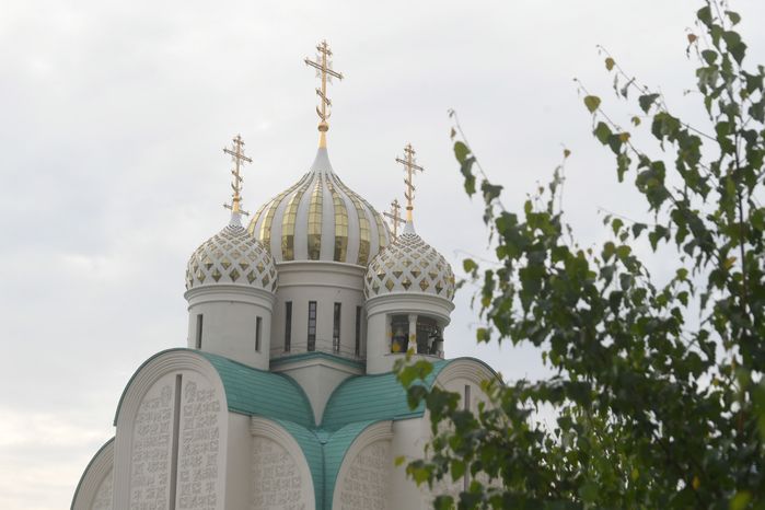 Освящение Никольского храма в Павшинской пойме