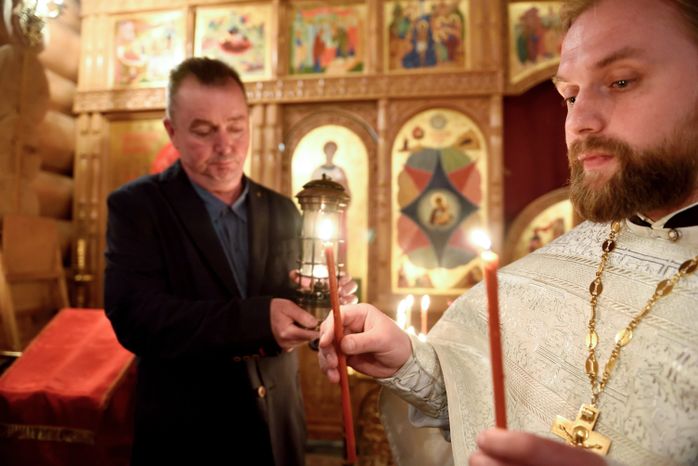 Пасхальное богослужение в Балашихе