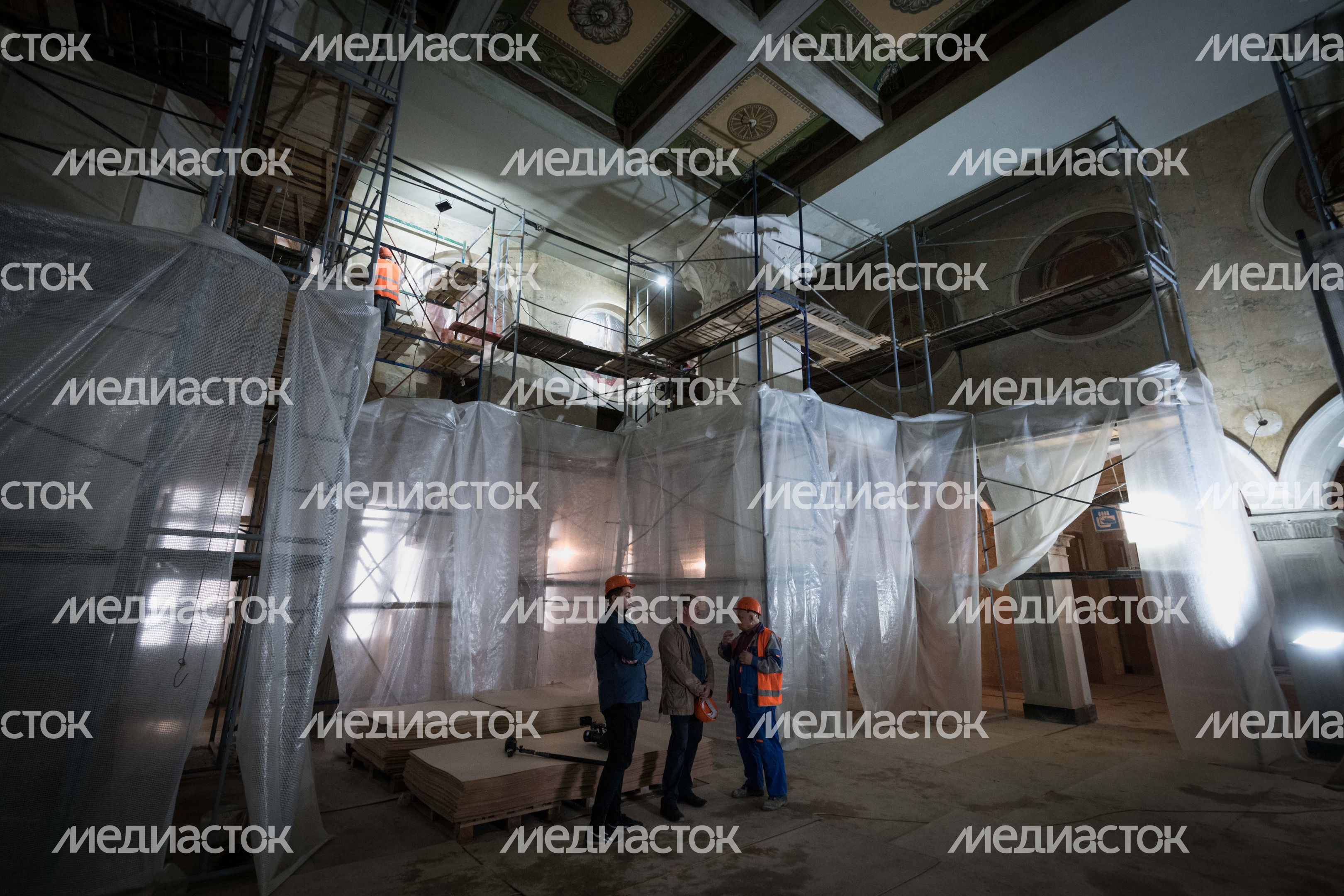 Реставрация Северного речного вокзала