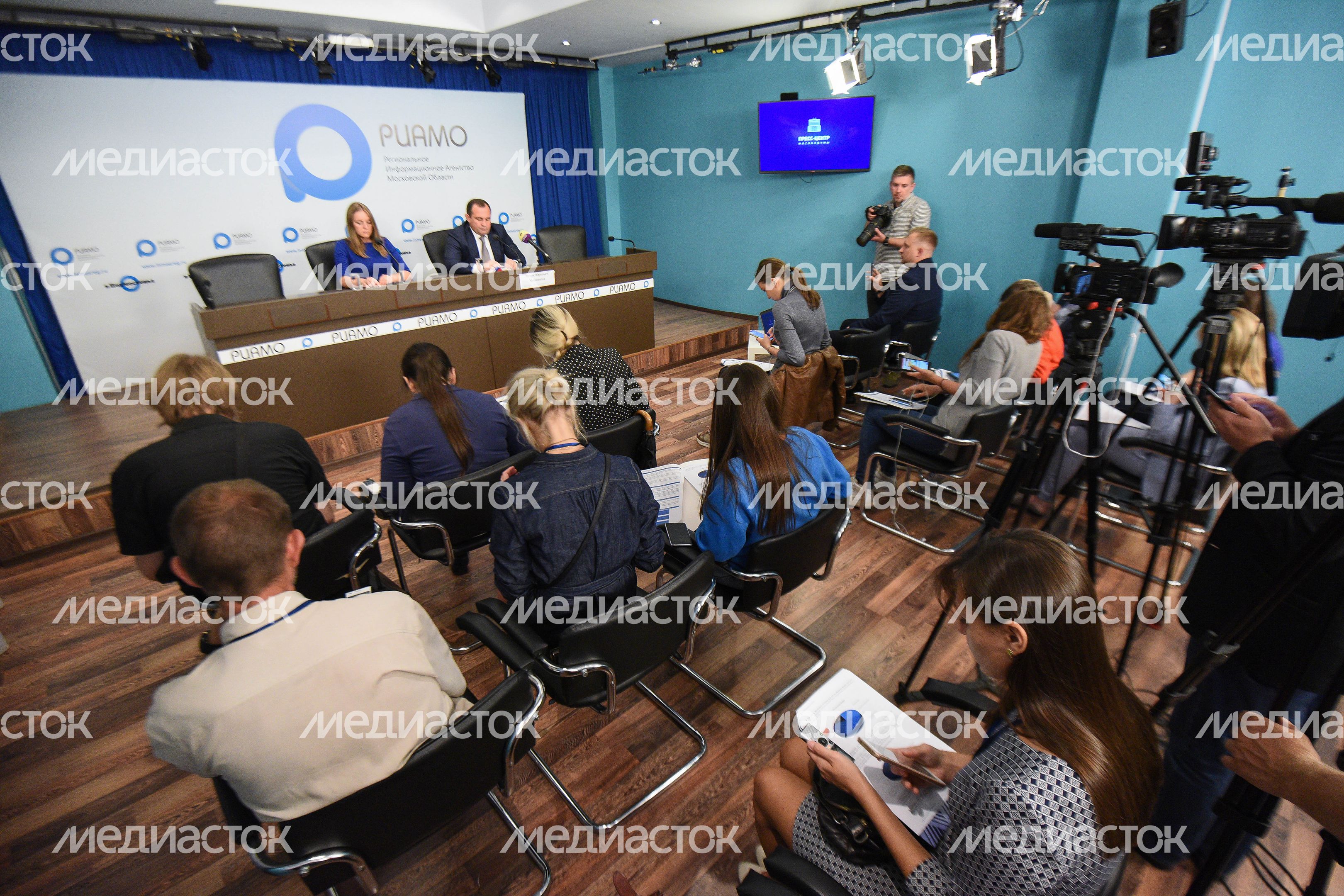 Пресс-конференция председателя Московской областной думы Игоря Брынцалова