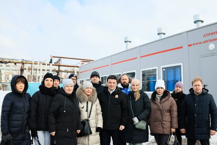 Посещение губернатором котельной в Ликине-Дулеве