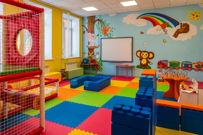 Игровая комната в Культурном центре «Красный Арт» в Лобне после ремонта
