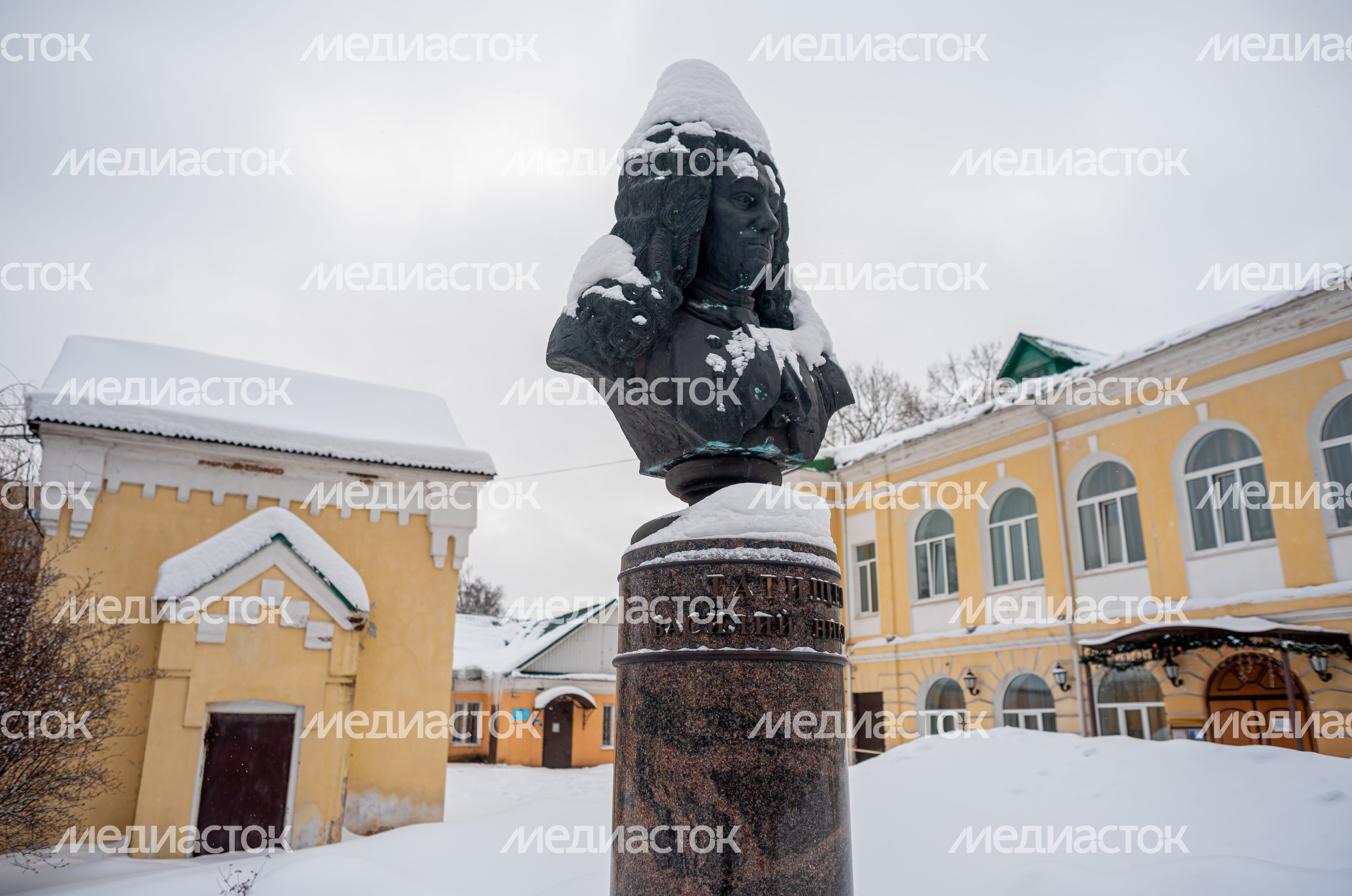 Зимние виды города Солнечногорск