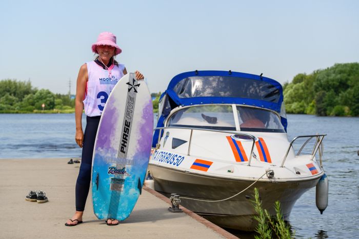 Чемпионат Московской области по серфингу на Пироговском водохранилище в Долгопрудном
