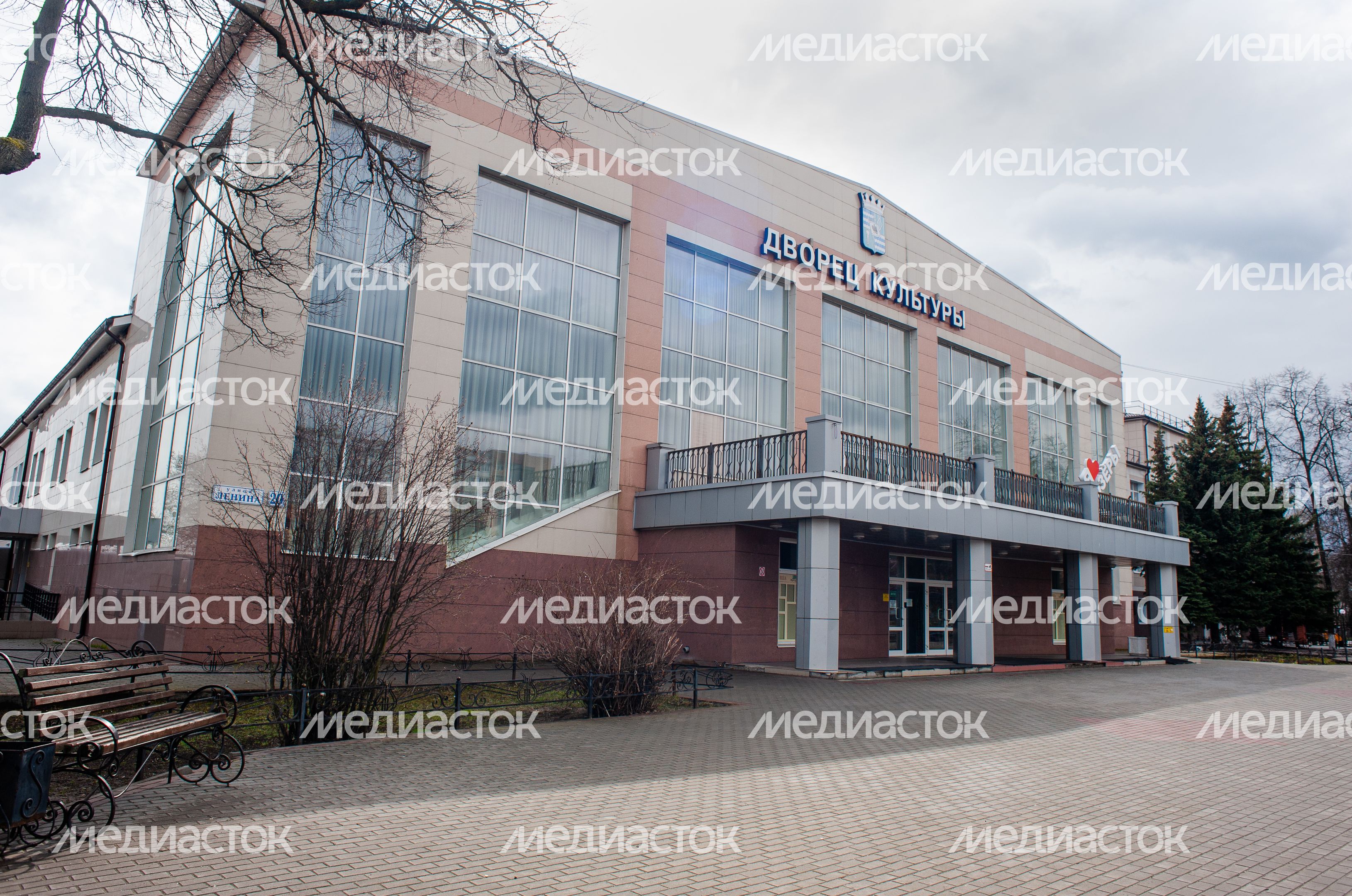 Весенние виды города Озёры