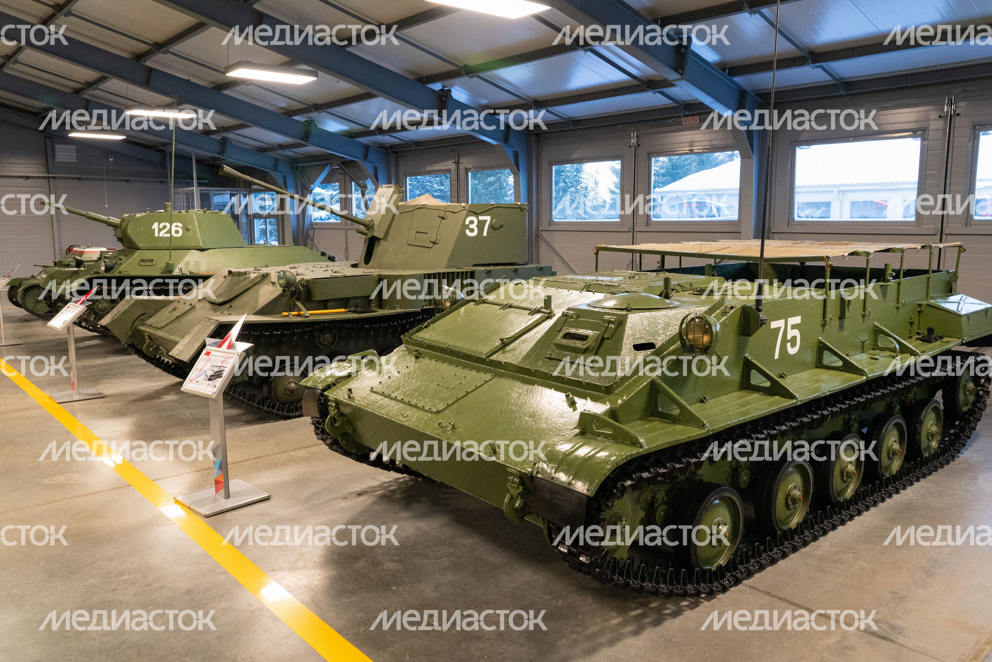 Танковый музей в парке "Патриот"