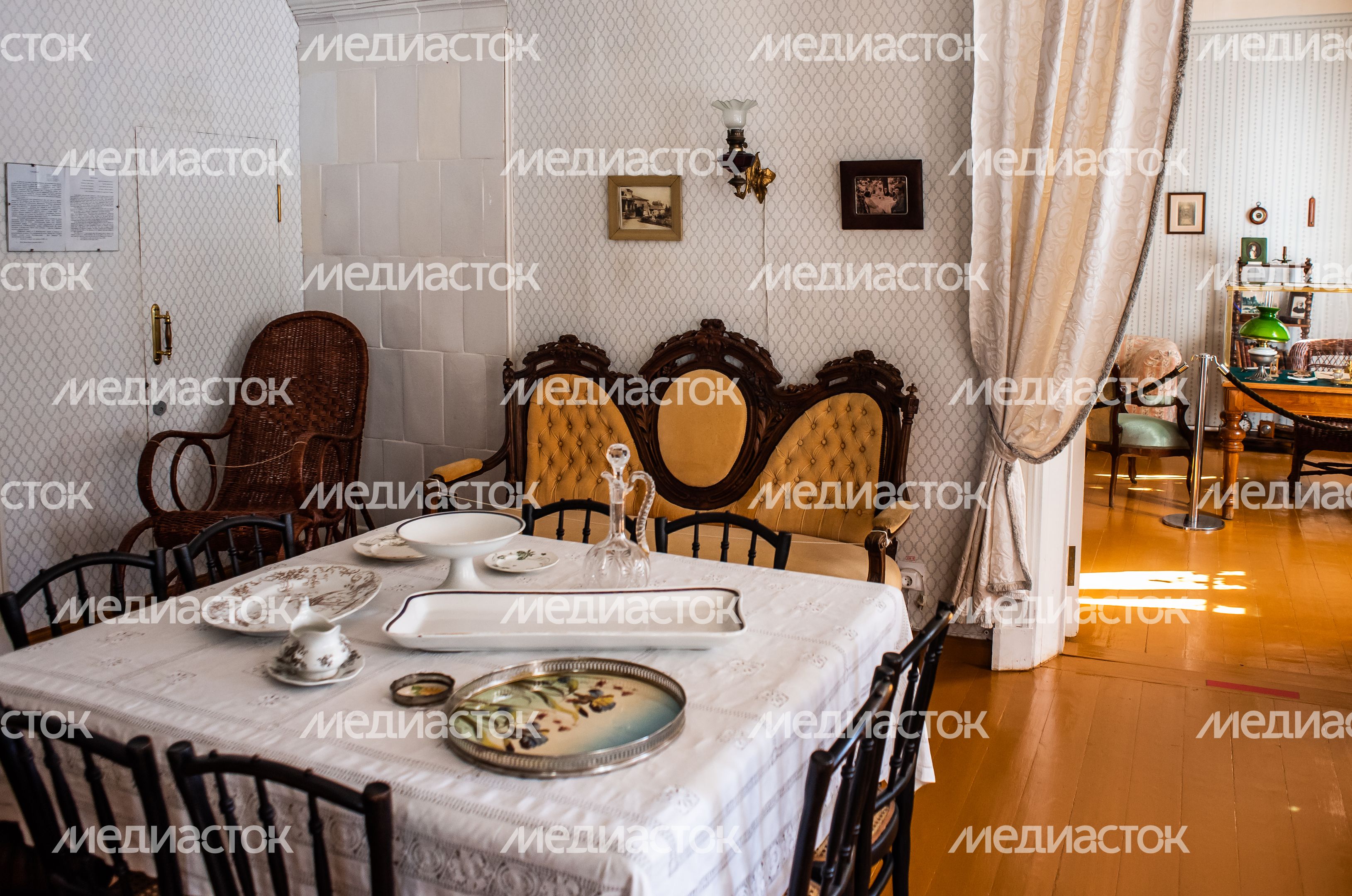 Зимние виды усадьбы Шахматово
