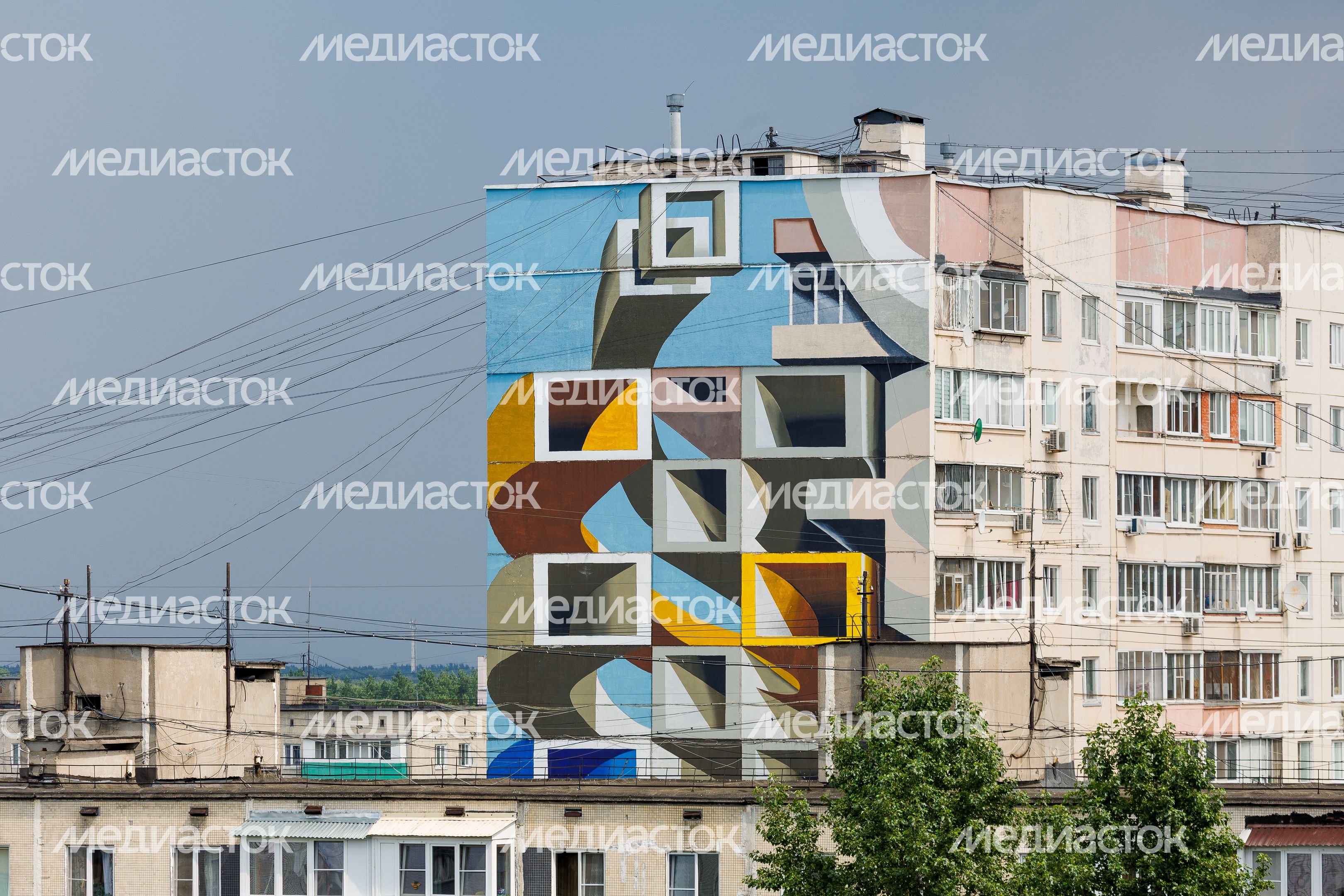 Муралы в Железнодорожном, Балашиха