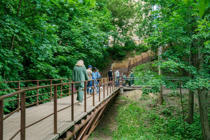 Раменский городской парк культуры и отдыха летом