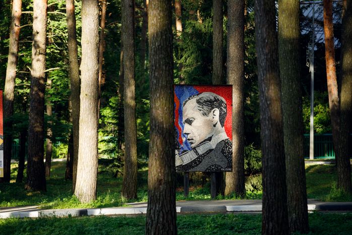 Дубна. Мозаики Нади Леже