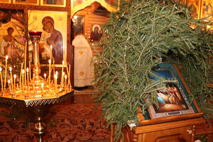 Рождественское богослужение в Лотошино
