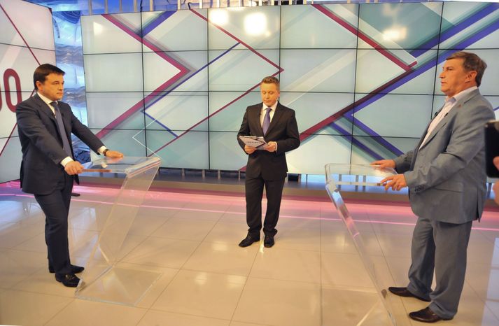 Андрей Воробьев на телеканале «Подмосковье»