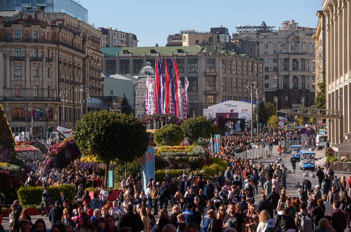 Москва отмечает 875-летие