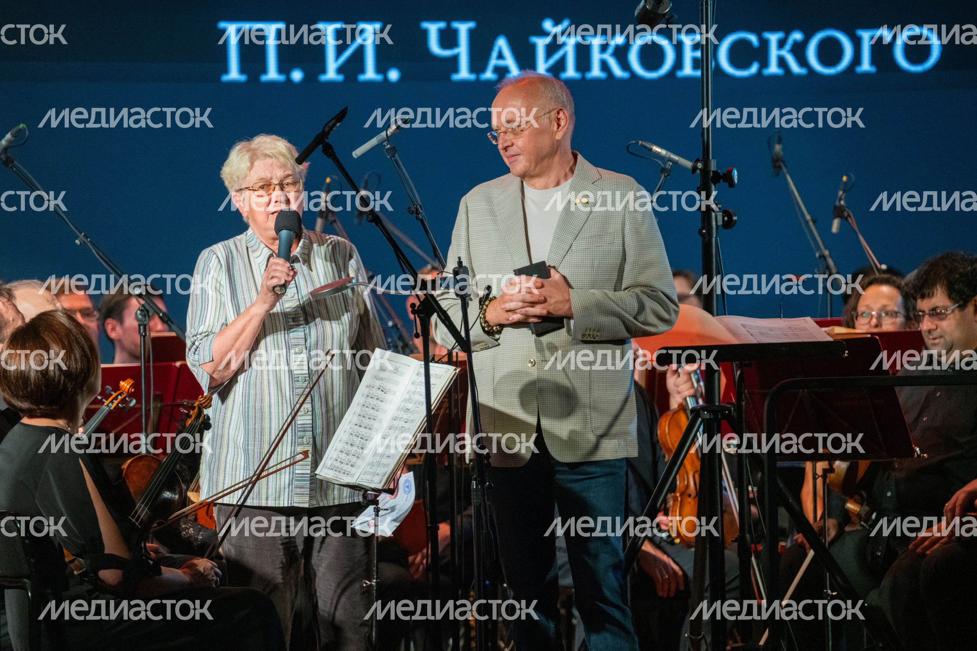 Директор музея-заповеднике П.И. Чайковского Игорь Корнилов на на открытии музыкального сезона