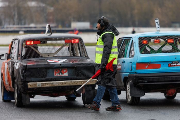 Открытие сезона ралли-кросса на гоночной трассе ADM Raceway в Мячково округа Люберцы