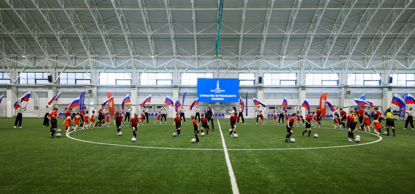 Открытие новых спортивных объектов в Домодедове