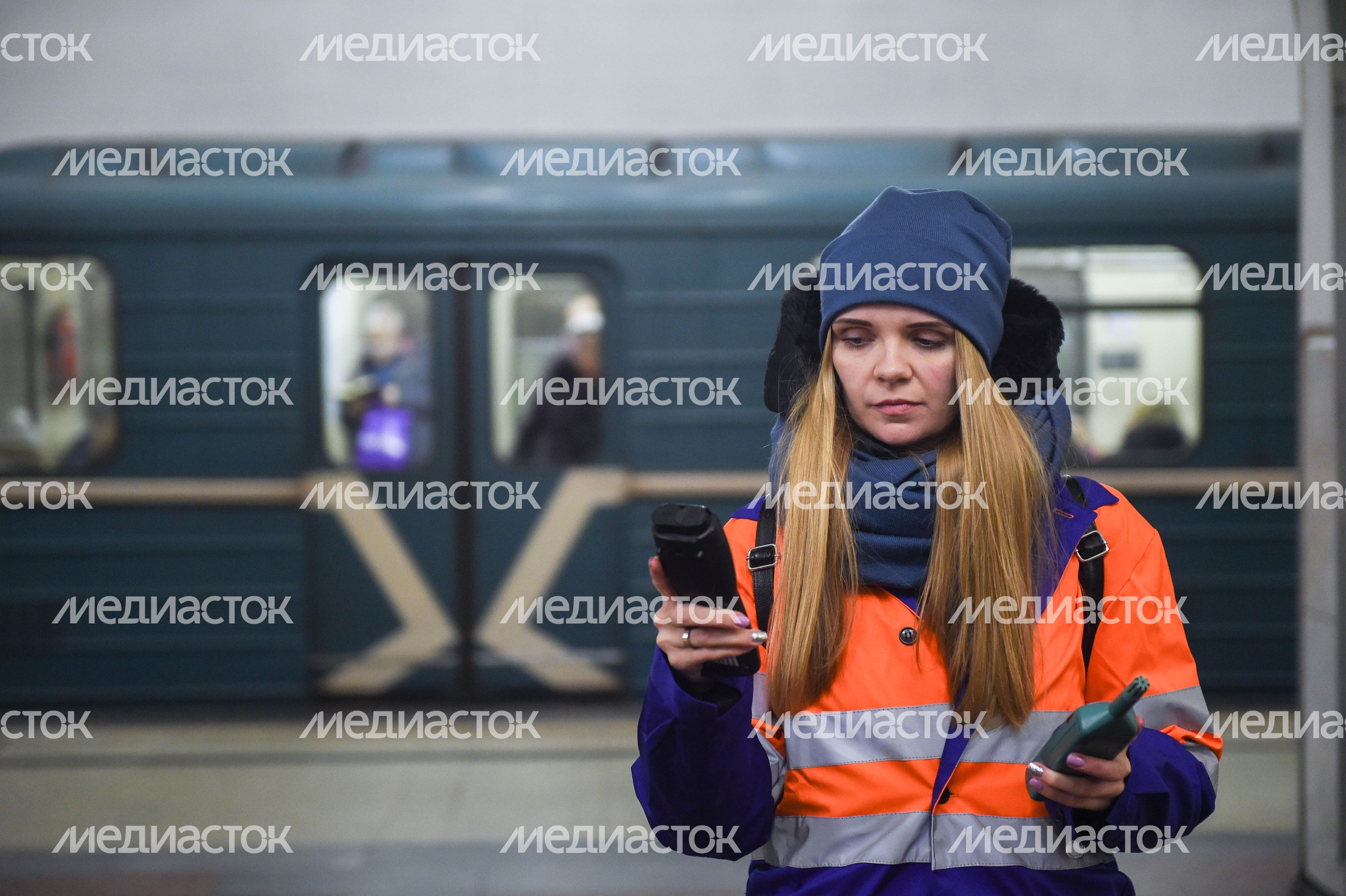 Проверка воздуха в Московском метрополитене Проверка воздуха в Московском метрополитене