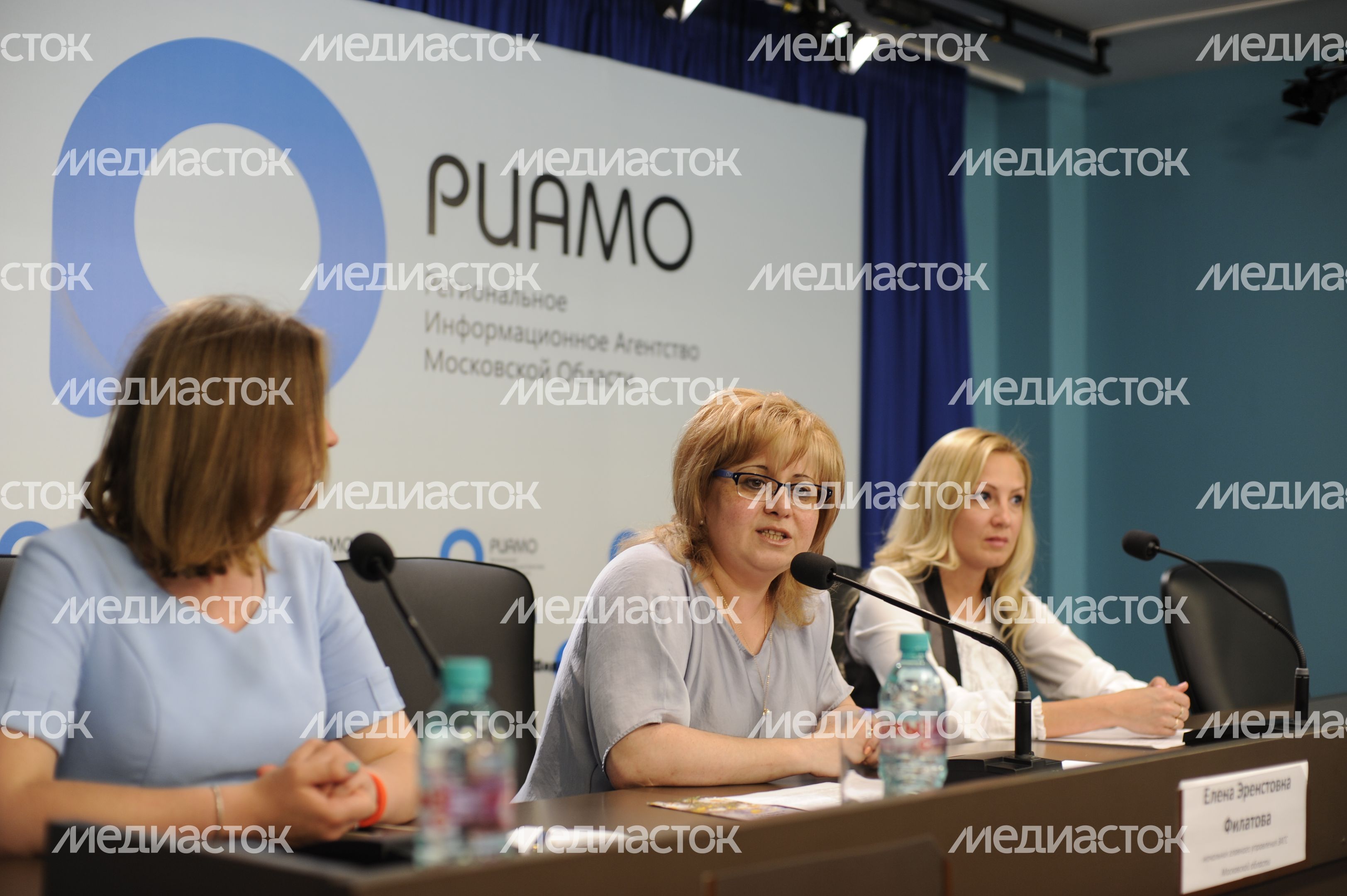 Пресс-конференция Елены Филатовой в РИАМО