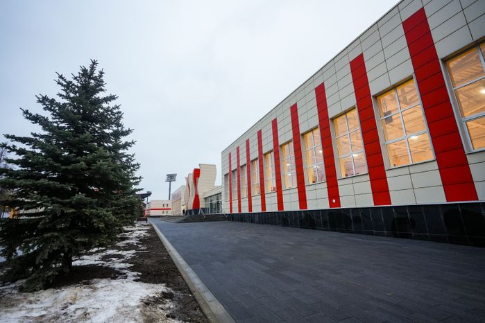 Общие планы обновленного спорткомплекса "Орион" в Балашихе