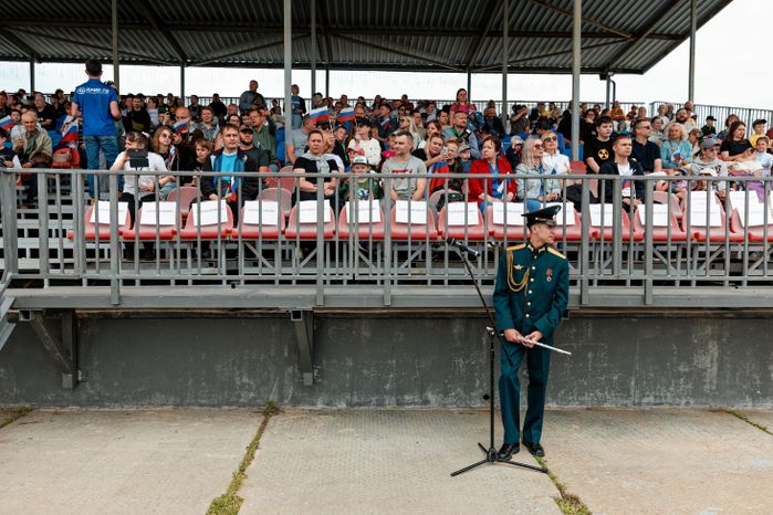 Реконструкция современных боевых действий в парке «Патриот» Одинцовского округа