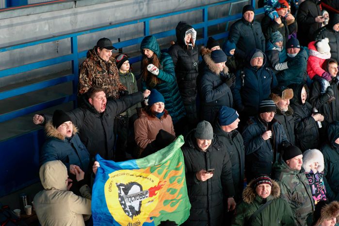 Чемпионат России по мотогонкам на льду в Красногорске
