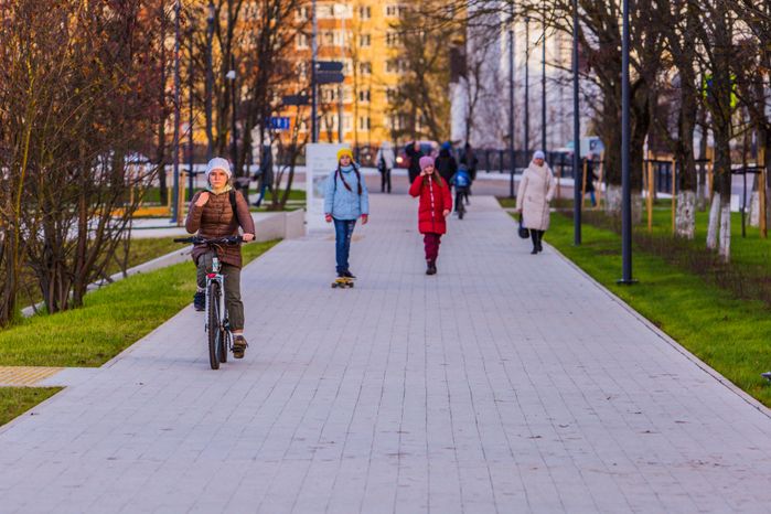 Благоустройство зоны отдыха у городского пруда в Краснознаменске