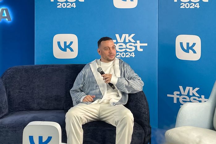 Yan Dilan на пресс-конференции VK Fest -2024 в Лужниках