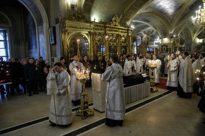 Отпевание Валерия Халилова