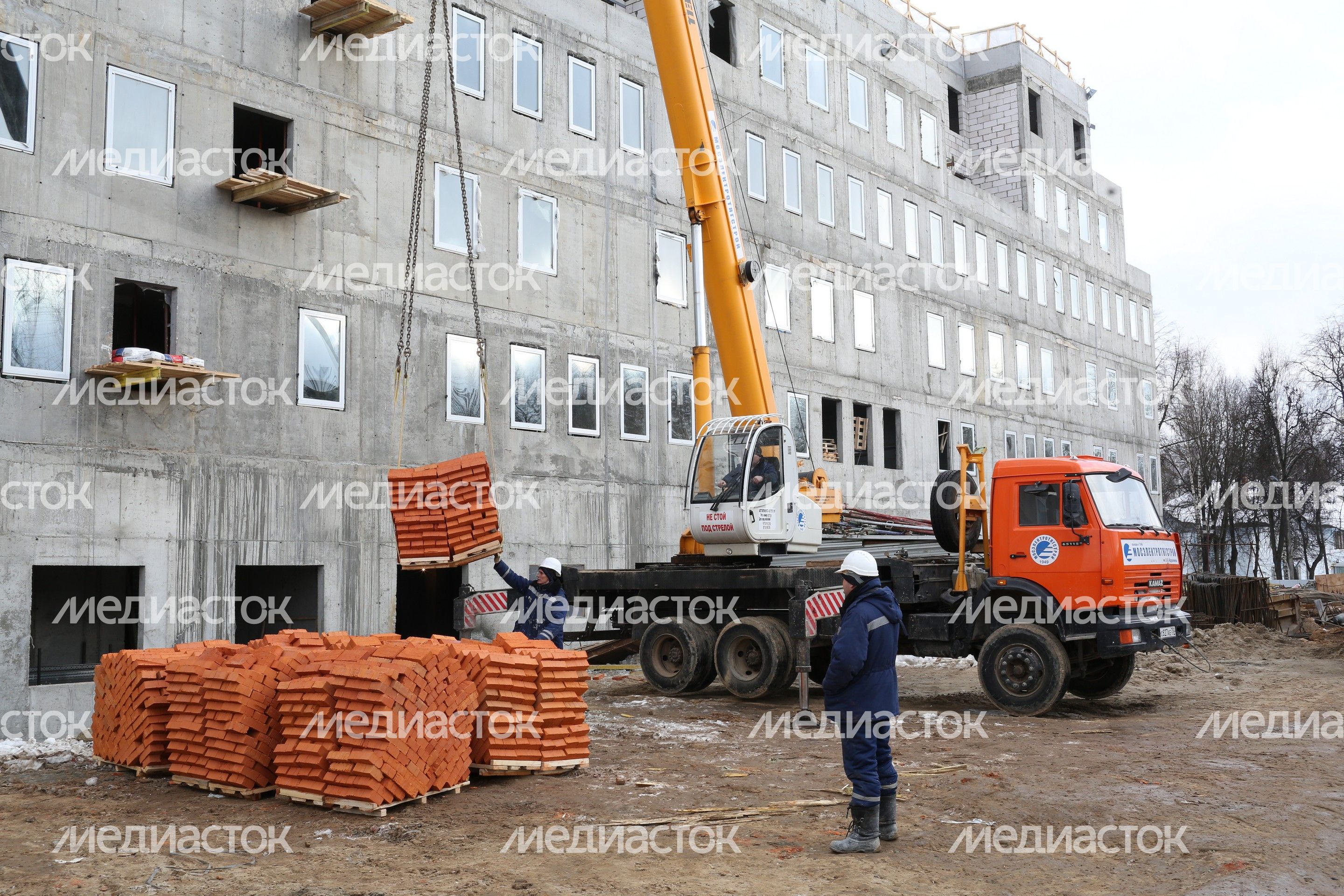 Строительство перинатального центра в Коломне