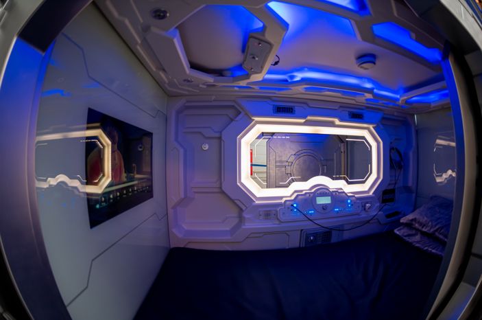 Виды Капсульного отеля Aerosleep в аэропорту Внуково
